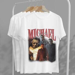 Retro Michael Myers Shirt Michael Myers Homage Tshirt Jason Voorhees Tee